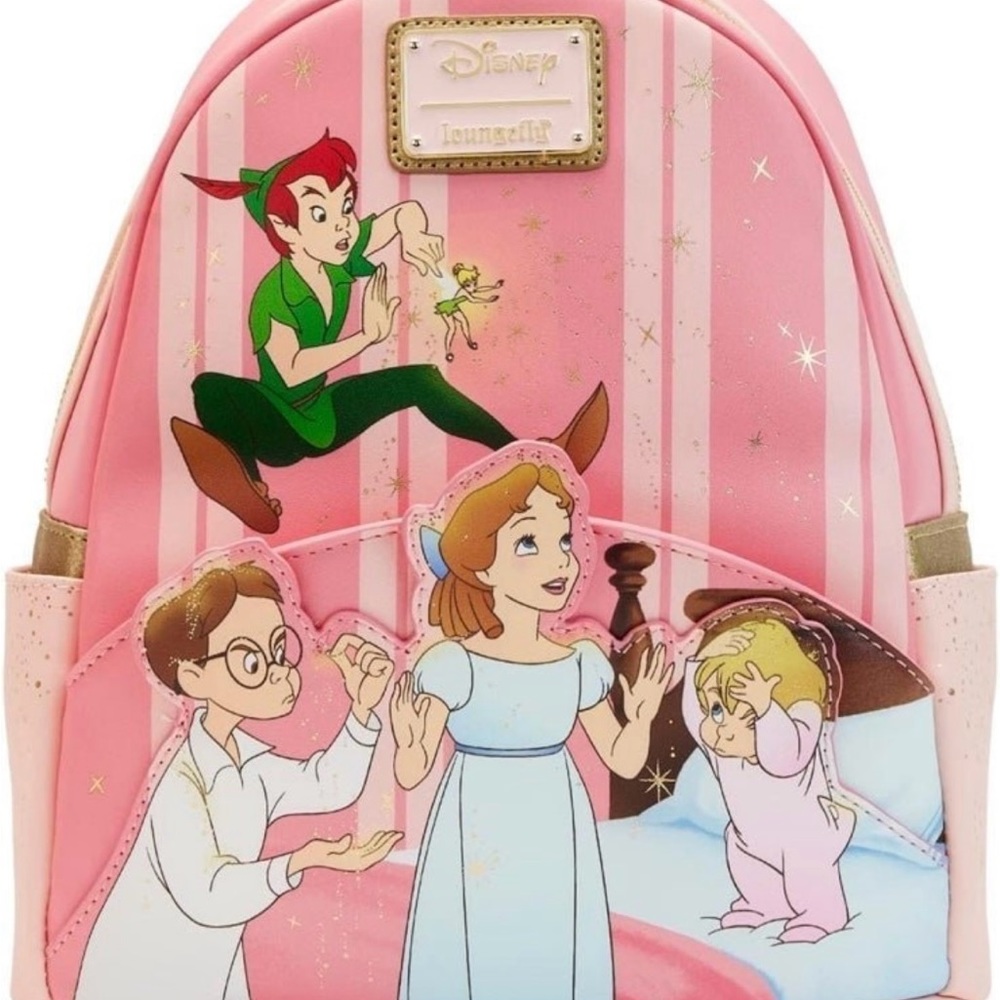 Loungefly Disney backpack Peter Pan 70th Anniversary You Can Fly